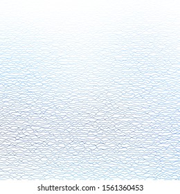Dark BLUE vector template with curved lines. Colorful illustration in abstract style with bent lines. Pattern for websites, landing pages.