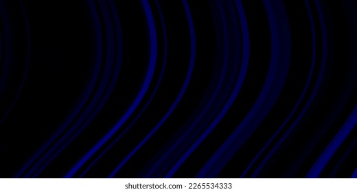 Dark BLUE vector template with curves. Colorful illustration in abstract style with bent lines. Pattern for websites, landing pages.