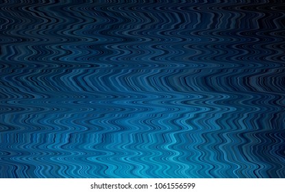 Dark BLUE vector template with lava shapes. Brand-new colored illustration in marble style with gradient. The template for cell phone backgrounds.