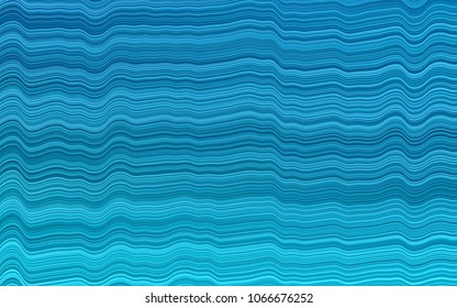 Dark BLUE vector template with lava shapes. Creative geometric illustration in marble style with gradient. The template for cell phone backgrounds.