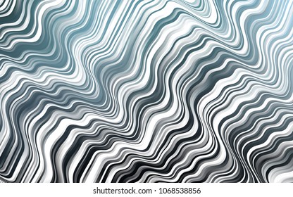 Dark BLUE vector template with lava shapes. Shining crooked illustration in marble style. Pattern for your business design.