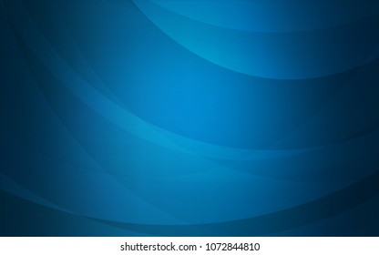 Dark BLUE vector template with lava shapes. Shining crooked illustration in marble style. Pattern for your business design.