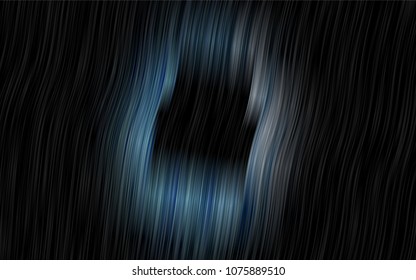 Dark BLUE vector template with lava shapes. An elegant bright illustration with gradient. The best blurred design for your business.