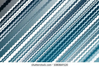 Dark BLUE vector template with lava shapes. Colorful illustration in abstract marble style with gradient. The template for cell phone backgrounds.