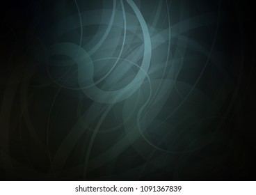 Dark BLUE vector template with lava shapes. A completely new color illustration in marble style. The elegant pattern for brand book.