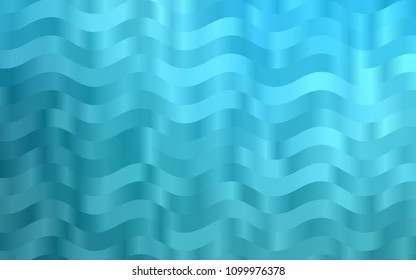 Dark BLUE vector template with lava shapes. Colorful abstract illustration with gradient lines. Brand-new design for your ads, poster, banner.