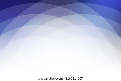 Dark BLUE vector template with lava shapes. An elegant bright illustration with gradient. The best blurred design for your business.