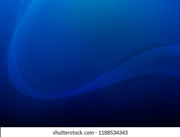 Dark BLUE vector template with lava shapes. Shining crooked illustration in marble style. Marble design for your web site.