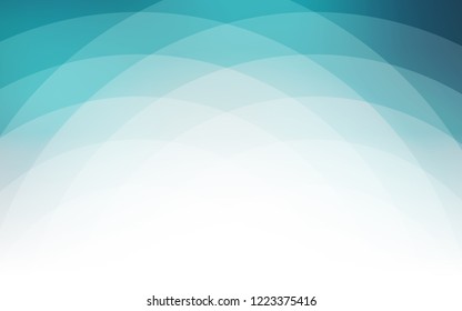 Dark BLUE vector template with lava shapes. Shining illustration, which consist of blurred lines, circles. Textured wave pattern for backgrounds.