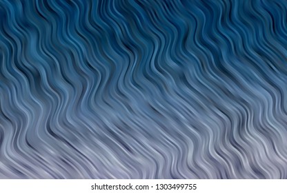 Dark BLUE vector template with lava shapes. Brand new colored illustration in marble style with gradient. The template for cell phone backgrounds.