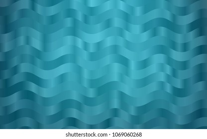 Dark BLUE vector template with lines, ovals. A sample with blurred bubble shapes. A new texture for your  ad, booklets, leaflets.