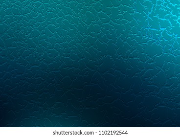 Dark BLUE vector template with lines, ovals. Colorful illustration in abstract marble style with gradient. The best blurred design for your business.