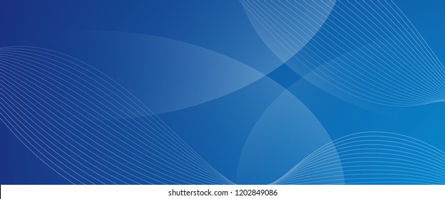 Dark blue vector template with lines, curve. Smooth shape illustration in gradient style. Textured wave pattern with vibrant color for backgrounds.