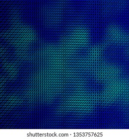 Dark BLUE vector template with lines. Repeated lines on abstract background with gradient. Pattern for websites, landing pages.