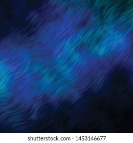 Dark BLUE vector template with lines. Brand new colorful illustration with bent lines. Design for your business promotion.