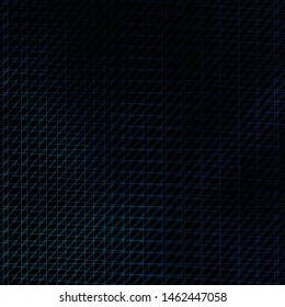 Dark BLUE vector template with lines. Colorful gradient illustration with abstract flat lines. Pattern for ads, commercials.
