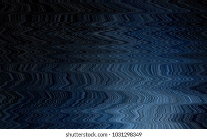 Dark BLUE vector template with liquid shapes. Creative geometric illustration in marble style with gradient. The best blurred design for your business.