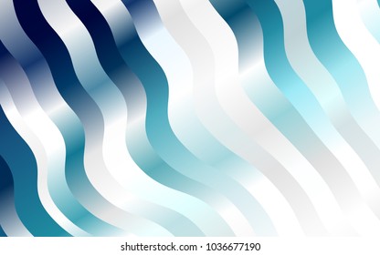 Dark BLUE vector template with liquid shapes. Brand-new colored illustration in marble style with gradient. The template for cell phone backgrounds.