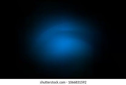 Dark BLUE vector template with liquid shapes. Modern gradient abstract illustration with bandy lines. A completely new template for your business design.