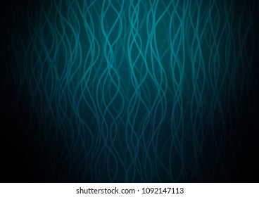 Dark BLUE vector template with liquid shapes. Brand new colored illustration in marble style with gradient. A new texture for your  ad, booklets, leaflets.