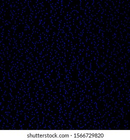Dark BLUE vector template with neon stars. Shining colorful illustration with small and big stars. Pattern for wrapping gifts.