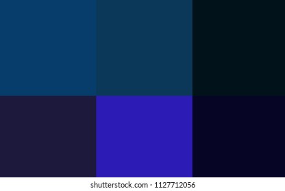 Dark BLUE vector template with rainbow of colours. Shining palette with spectrum of colors. Pattern for easy creation of leaflets, banners, booklets.