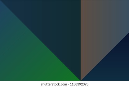 Dark BLUE vector template with rainbow of colours. Color palette with set of colors. Pattern of colors for design of ads, posters, banners.