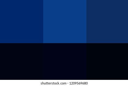 Dark BLUE vector template with rainbow of colours. Color palette with set of colors. Pattern of colors for designers of booklets, leaflets.