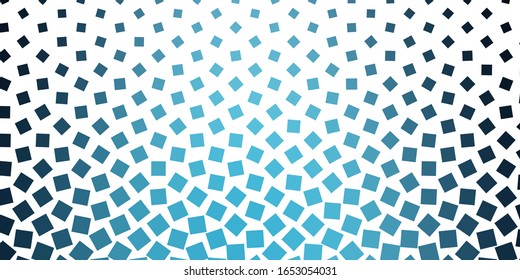 Plantilla vectorial azul oscuro en rectángulos. Rectángulos con gradiente colorido sobre fondo abstracto. Plan para folletos y folletos comerciales