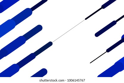 Dark BLUE vector template with repeated sticks. Capsules on blurred abstract background with gradient. The pattern can be used for websites. Dark BLUE vector template with repeated sticks. Capsules on blurred abstract background with gradient. The pattern can be used for websites.