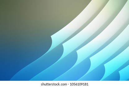 Dark BLUE vector template with repeated sticks. Blurred decorative design in simple style with lines. Smart design for your business advert.