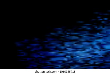 Dark BLUE vector template with repeated sticks. Decorative shining illustration with lines on abstract template. The pattern can be used as ads, poster, banner for commercial.