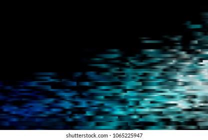 Dark BLUE vector template with repeated sticks. Decorative shining illustration with lines on abstract template. The pattern can be used for busines ad, booklets, leaflets
