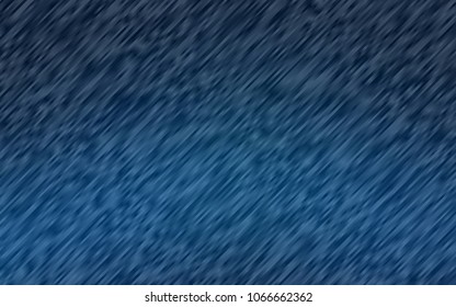 Dark BLUE vector template with repeated sticks. Modern geometrical abstract illustration with staves. The pattern can be used as ads, poster, banner for commercial.