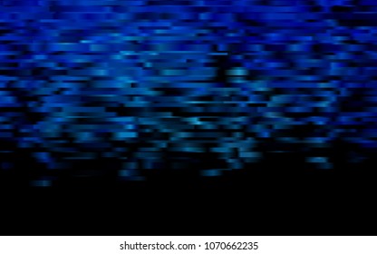 Dark BLUE vector template with repeated sticks. Blurred decorative design in simple style with lines. The pattern can be used as ads, poster, banner for commercial.