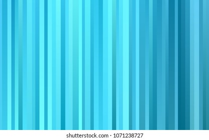 Dark BLUE vector template with repeated sticks. Glitter abstract illustration with colored sticks. The template can be used as a background.