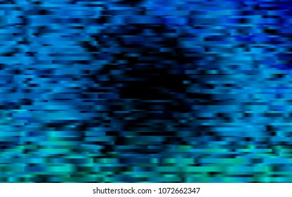 Dark BLUE vector template with repeated sticks. Glitter abstract illustration with colored sticks. Best design for your ad, poster, banner.