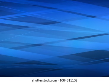 Dark BLUE vector template with repeated sticks. Decorative shining illustration with lines on abstract template. The pattern can be used as ads, poster, banner for commercial.
