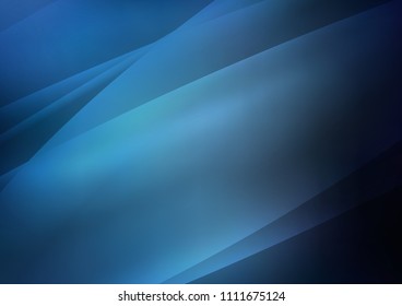 Dark BLUE vector template with repeated sticks. Lines on blurred abstract background with gradient. Smart design for your business advert.