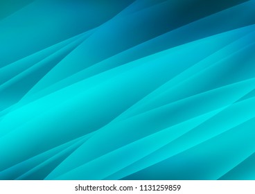 Dark BLUE vector template with repeated sticks. Glitter abstract illustration with colored sticks. The template can be used as a background.