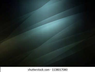 Dark BLUE vector template with repeated sticks. Lines on blurred abstract background with gradient. Best design for your ad, poster, banner.