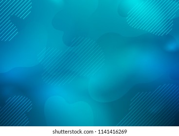 Dark BLUE vector template with repeated sticks. Shining colored illustration with narrow lines. The pattern can be used for websites.