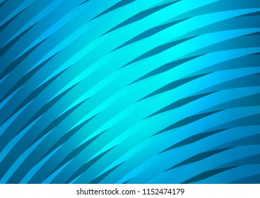 Dark BLUE vector template with repeated sticks. Glitter abstract illustration with colored sticks. The pattern can be used for websites.