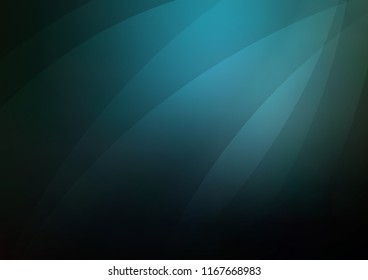 Dark BLUE vector template with repeated sticks. Blurred decorative design in simple style with lines. Smart design for your business advert.