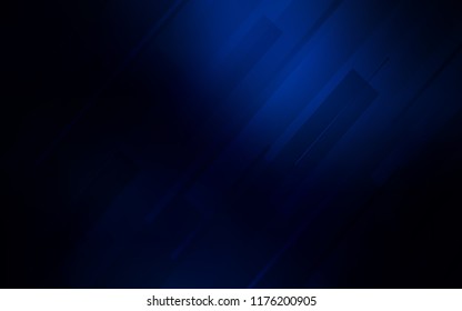 Dark BLUE vector template with repeated sticks. Blurred decorative design in simple style with lines. Pattern for your busines websites.