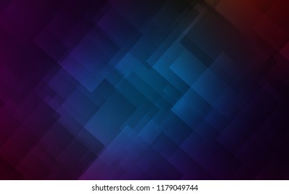 Dark BLUE vector template with repeated sticks. Blurred decorative design in simple style with lines. Pattern for ads, posters, banners.