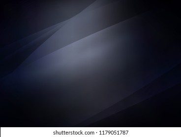 Dark BLUE vector template with repeated lines. Shining colored illustration with narrow lines. The pattern can be used for business ad, booklets, leaflets