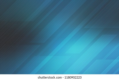 Dark BLUE vector template with repeated sticks. Shining colored illustration with sharp stripes. Pattern for your busines websites.