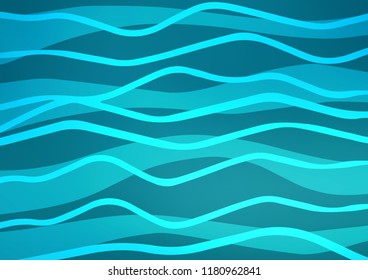 Dark BLUE vector template with repeated sticks. Glitter abstract illustration with colored sticks. The pattern can be used for busines ad, booklets, leaflets
