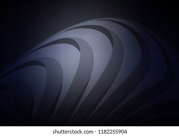 Dark BLUE vector template with repeated sticks. Shining colored illustration with narrow lines. The pattern can be used for busines ad, booklets, leaflets